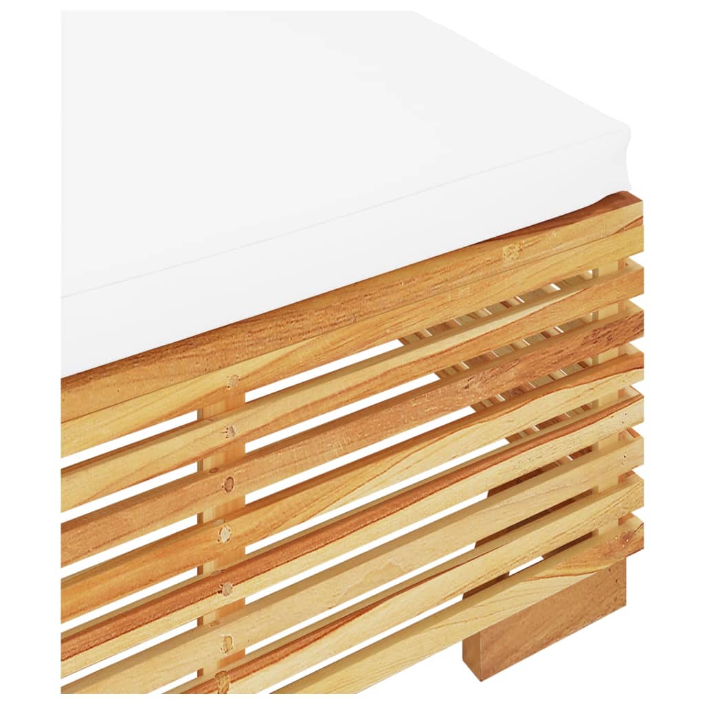 Set Divani da Giardino 2 pz in Legno Massello di Teak | homemem39