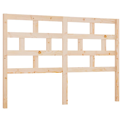 Testiera per Letto 166x4x100 cm in Legno Massello di Pino - homemem39