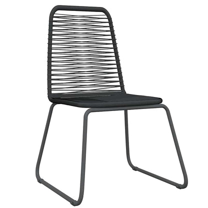 Set da Pranzo da Giardino 5 pz Nero | homemem39