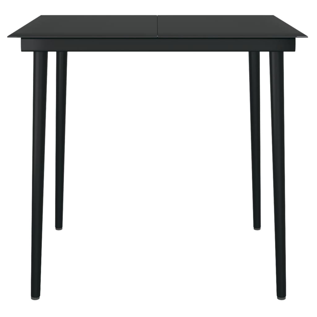 Set Mobili da Pranzo per Giardino 5 pz Rovere | homemem39
