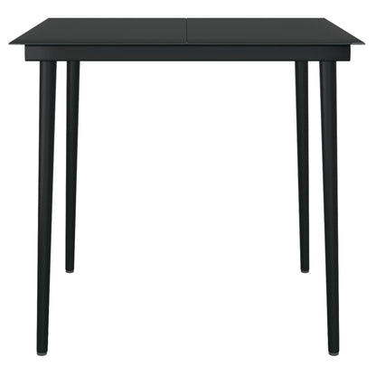 Set Mobili da Pranzo per Giardino 5 pz Rovere | homemem39