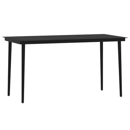 Set Mobili da Pranzo per Giardino 5 pz Rovere | homemem39
