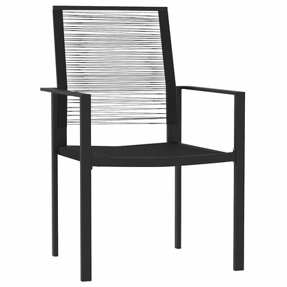 Set da Pranzo da Giardino 5 pz Nero | homemem39