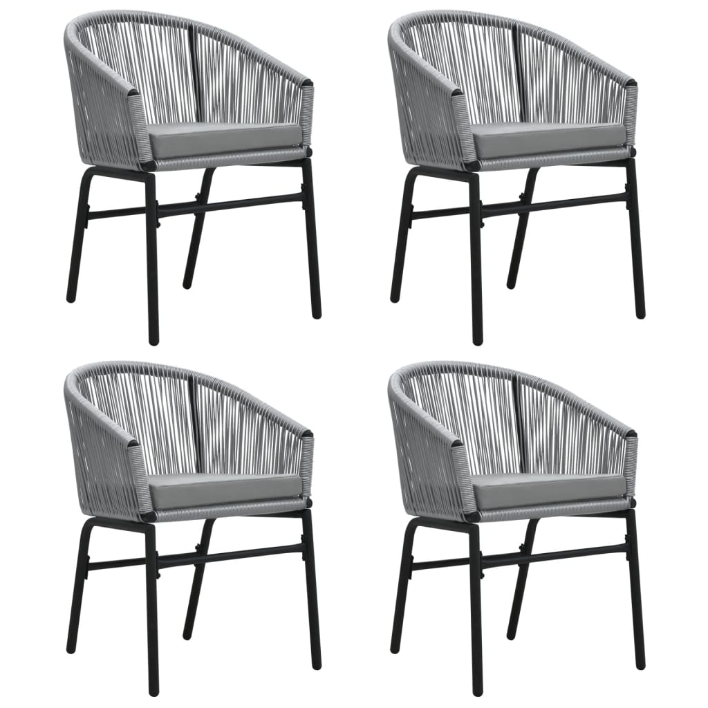 Set Mobili da Pranzo per Giardino 5 pz Antracite | homemem39