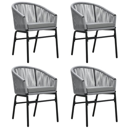 Set Mobili da Pranzo per Giardino 5 pz Antracite | homemem39