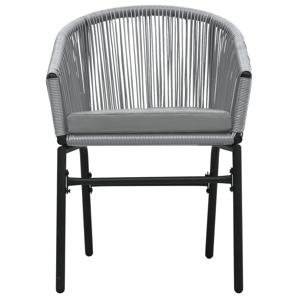 Set Mobili da Pranzo da Giardino 7 pz Antracite | homemem39