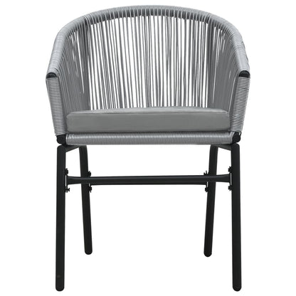 Set da Pranzo da Giardino 5 pz Grigio | homemem39