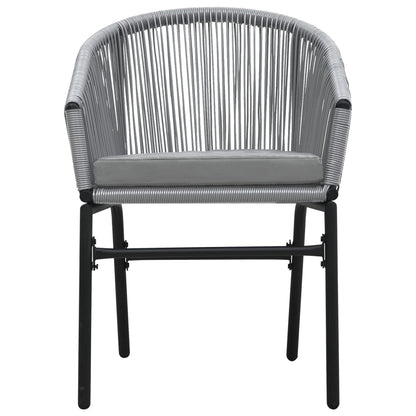 Set da Pranzo da Giardino 7 pz Grigio | homemem39