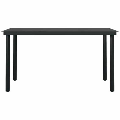 Set Mobili da Pranzo per Giardino 5 pz Bianco | homemem39