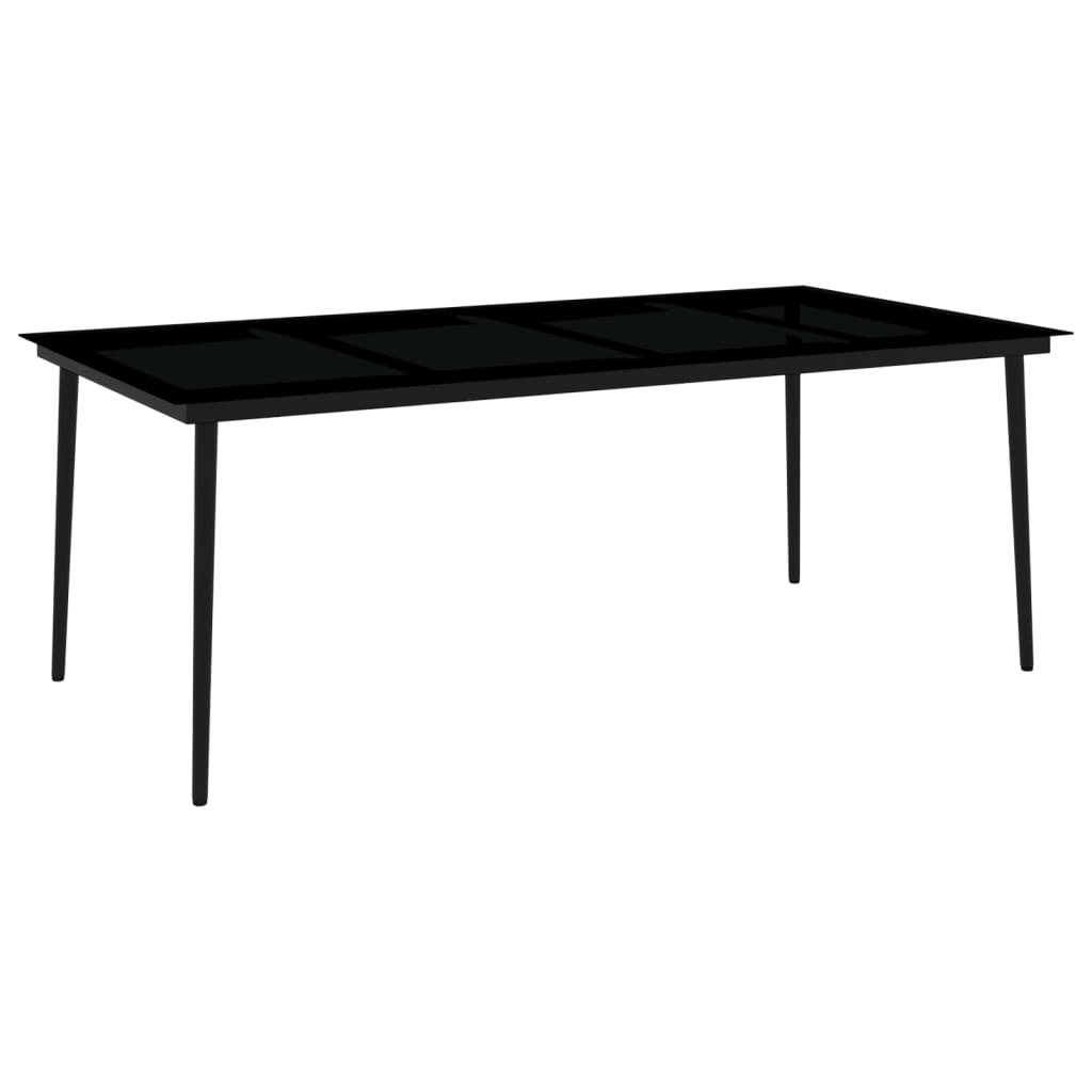 Set da Pranzo da Giardino 9 pz Bianco | homemem39
