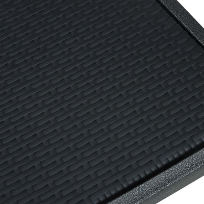 Set da Pranzo da Giardino 5 pz Nero - homemem39