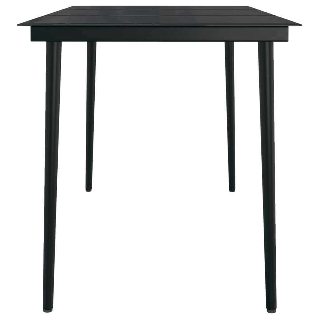 Set da Pranzo da Giardino 7 pz con Cuscini Grigio | homemem39