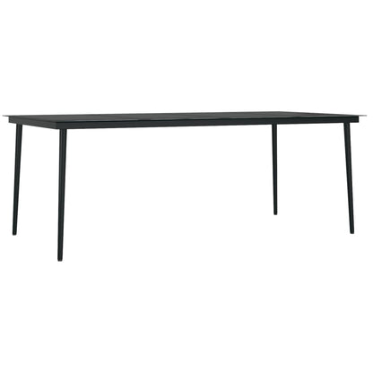 Set da Pranzo da Giardino 9 pz con Cuscini Beige - homemem39