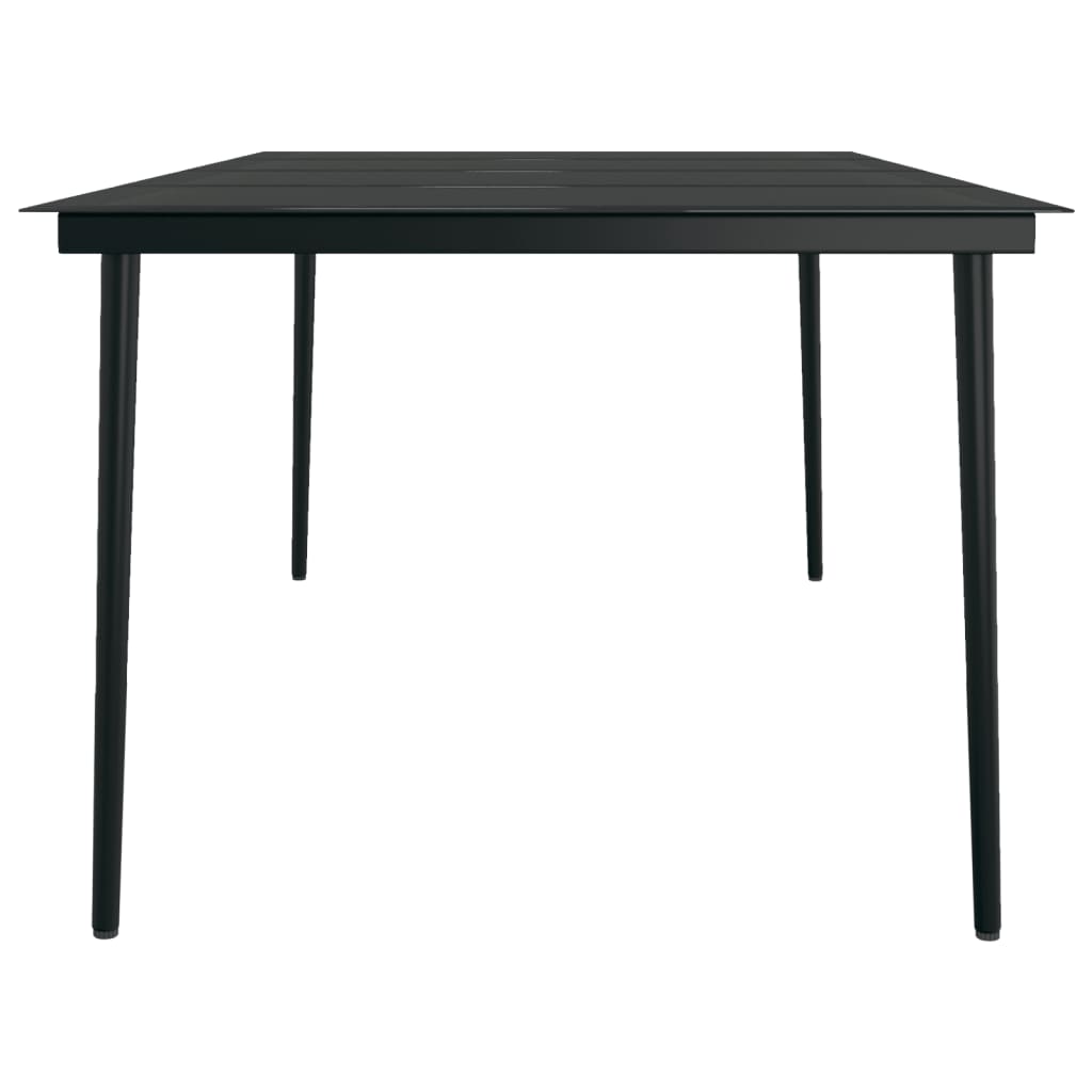 Set da Pranzo da Giardino 9 pz con Cuscini Beige - homemem39