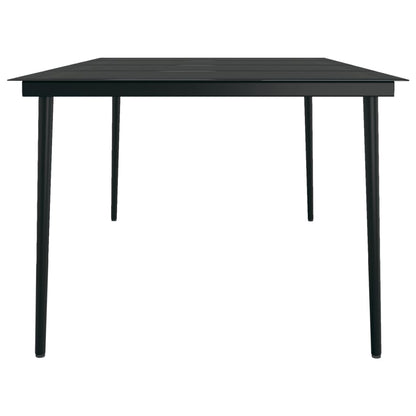 Set da Pranzo da Giardino 9 pz con Cuscini Beige - homemem39