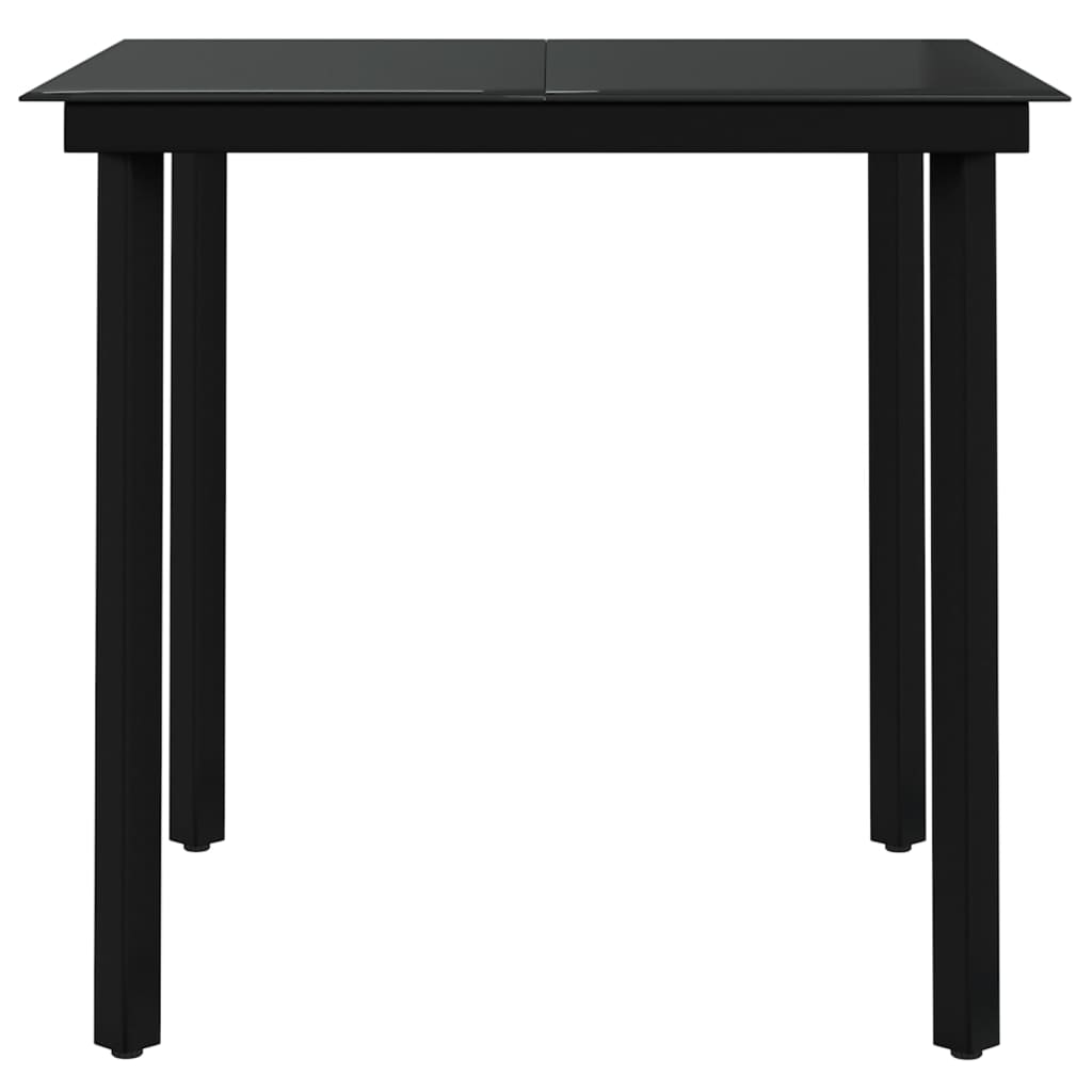 Set da Pranzo da Giardino 5 pz con Cuscini Grigio | homemem39