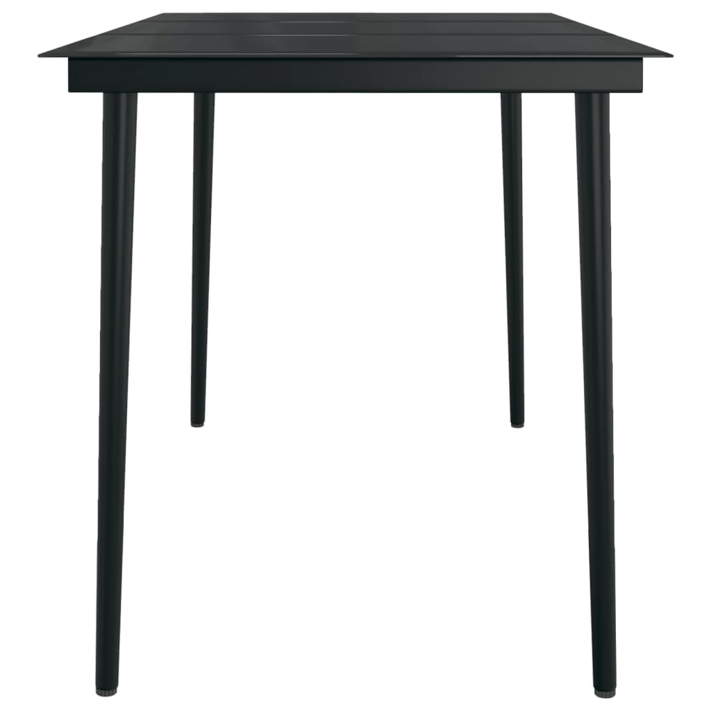Set da Pranzo da Giardino 5 pz con Cuscini Grigio | homemem39