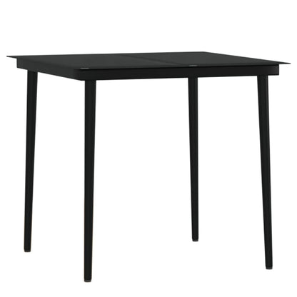 Set da Pranzo da Giardino 5 pz con Cuscini Marrone | homemem39