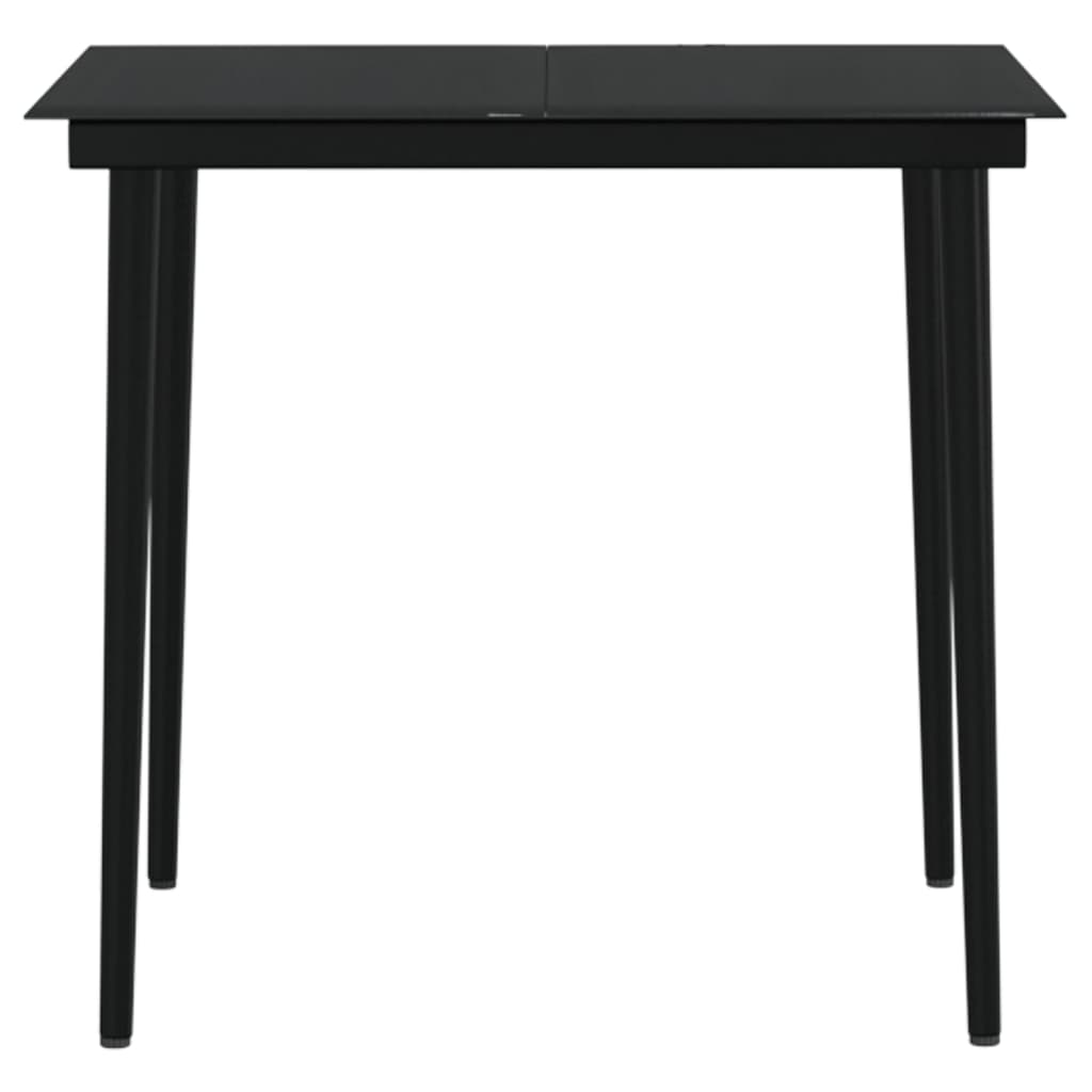 Set da Pranzo da Giardino 5 pz con Cuscini Marrone | homemem39