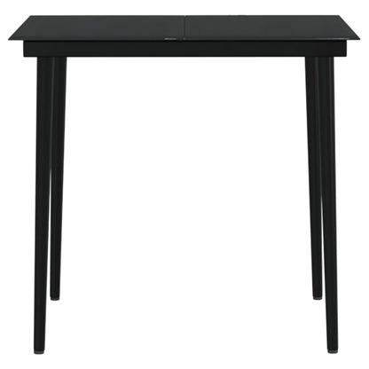 Set da Pranzo da Giardino 5 pz con Cuscini Marrone | homemem39