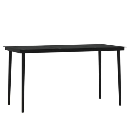 Set da Pranzo da Giardino 5 pz con Cuscini Marrone | homemem39