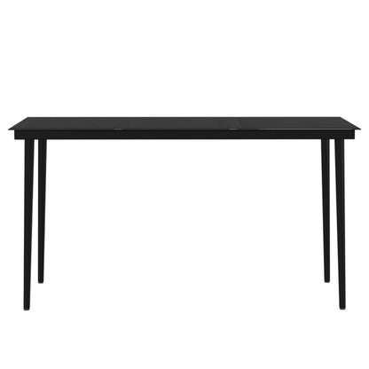 Set da Pranzo da Giardino 5 pz con Cuscini Marrone - homemem39