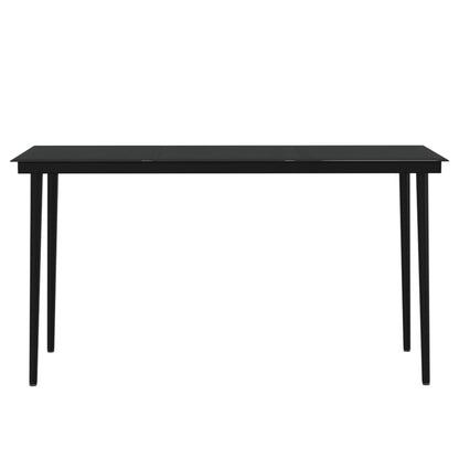 Set da Pranzo da Giardino 7 pz con Cuscini Marrone | homemem39