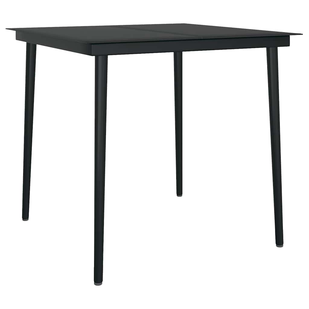 Set Mobili da Pranzo per Giardino 3 pz Grigio | homemem39