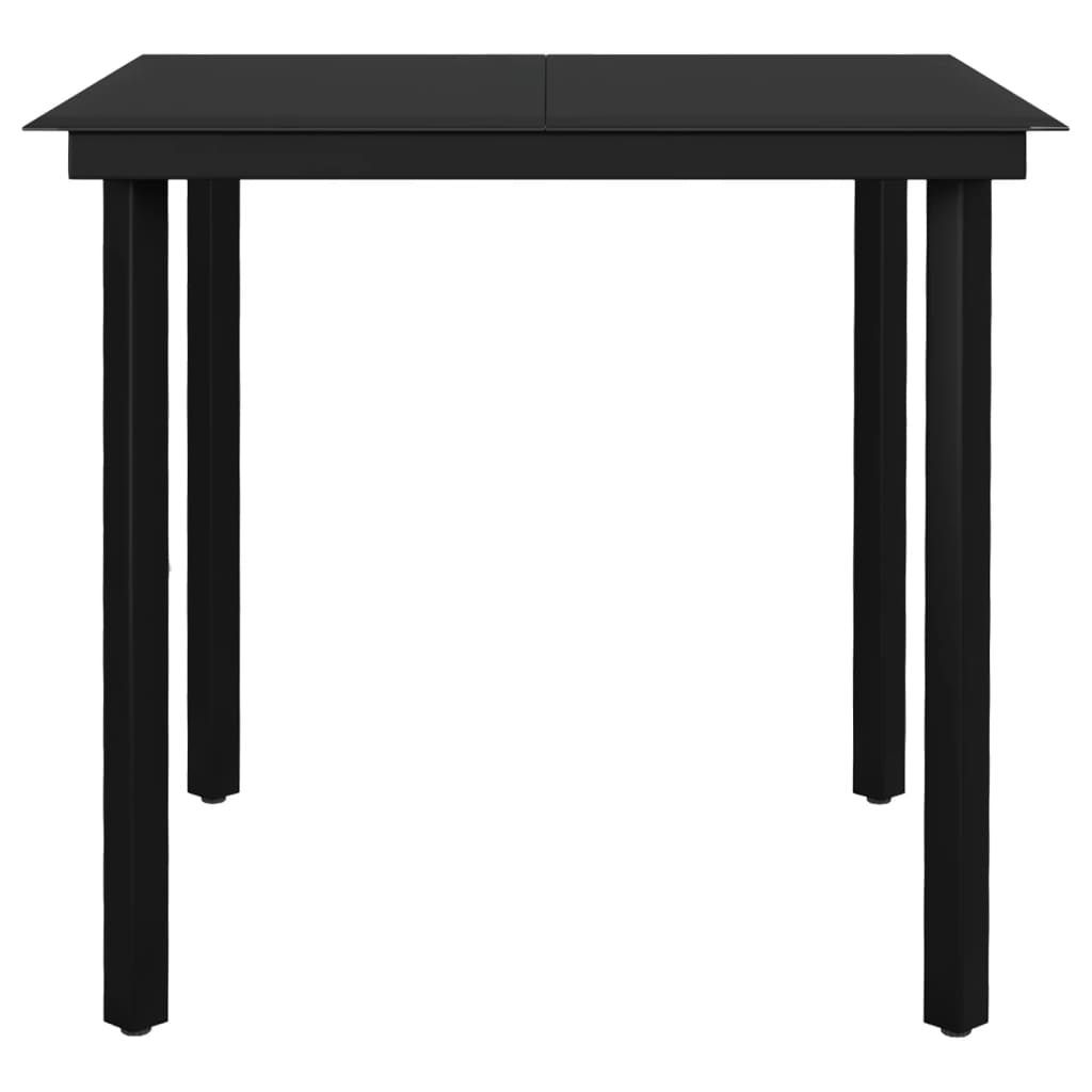Set Mobili da Pranzo per Giardino 5 pz Grigio Chiaro | homemem39