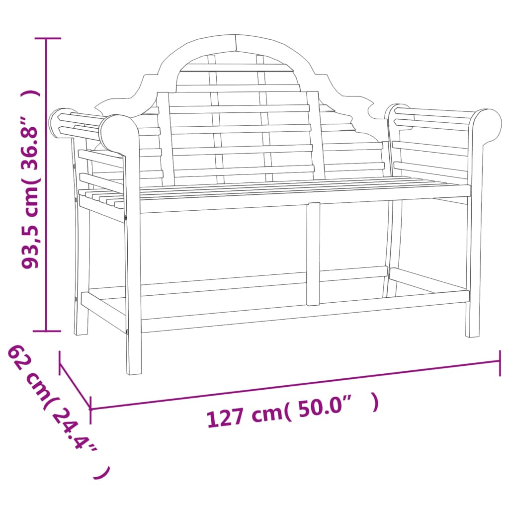 Set Salotto per Giardino 4pz Legno Massello di Teak | homemem39