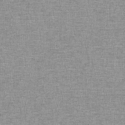 Poltrona Reclinabile in Tessuto Grigio Chiaro - homemem39