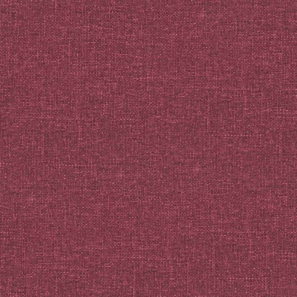 Poltrona Reclinabile in Tessuto Rosso Vino - homemem39