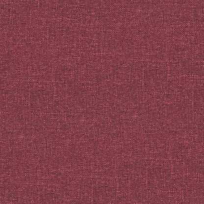 Poltrona Reclinabile in Tessuto Rosso Vino - homemem39