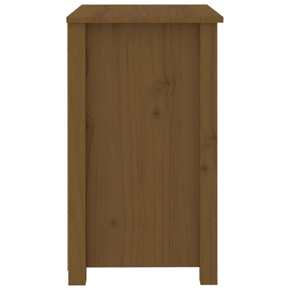 Comodini 2 pz Ambra 50x35x61,5 cm in Legno Massello di Pino - homemem39