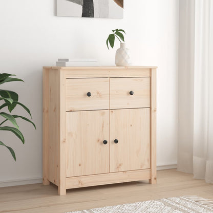 Credenza 70x35x80 cm in Legno Massello di Pino