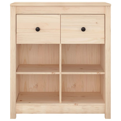 Credenza 70x35x80 cm in Legno Massello di Pino - homemem39