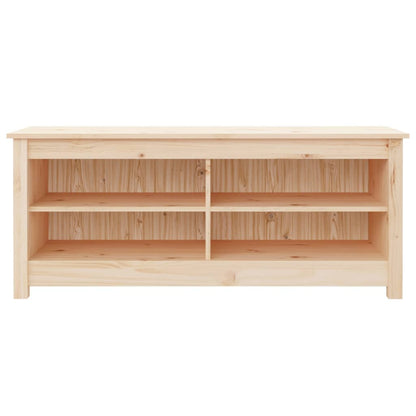Scarpiera 110x38x45,5 cm in Legno Massello di Pino
