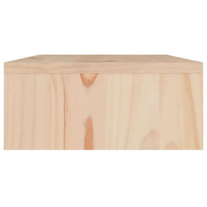 Supporto per Monitor 60x24x10,5 cm in Legno Massello di Pino