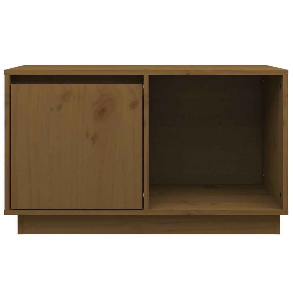 Mobile TV Ambra 74x35x44 cm in Legno Massello di Pino - homemem39