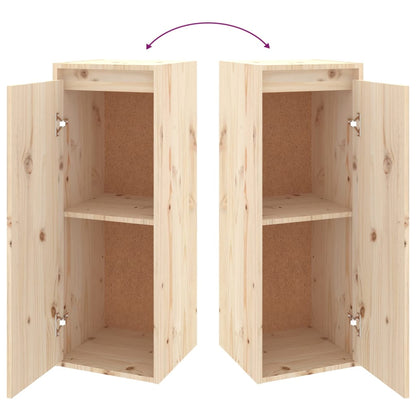 Mobili Porta TV 2 pz in Legno Massello di Pino - homemem39