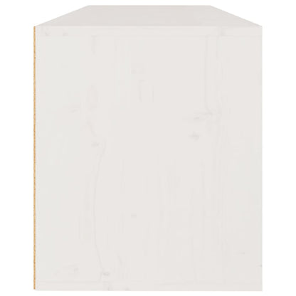 Set Mobile TV 3 pz bianco in legno massello di pino - homemem39
