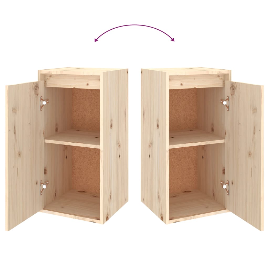 Mobili Porta TV 4 pz in Legno Massello di Pino - homemem39