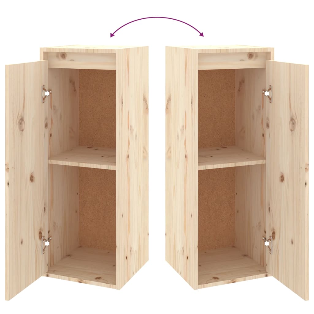 Mobili Porta TV 4 pz in Legno Massello di Pino - homemem39