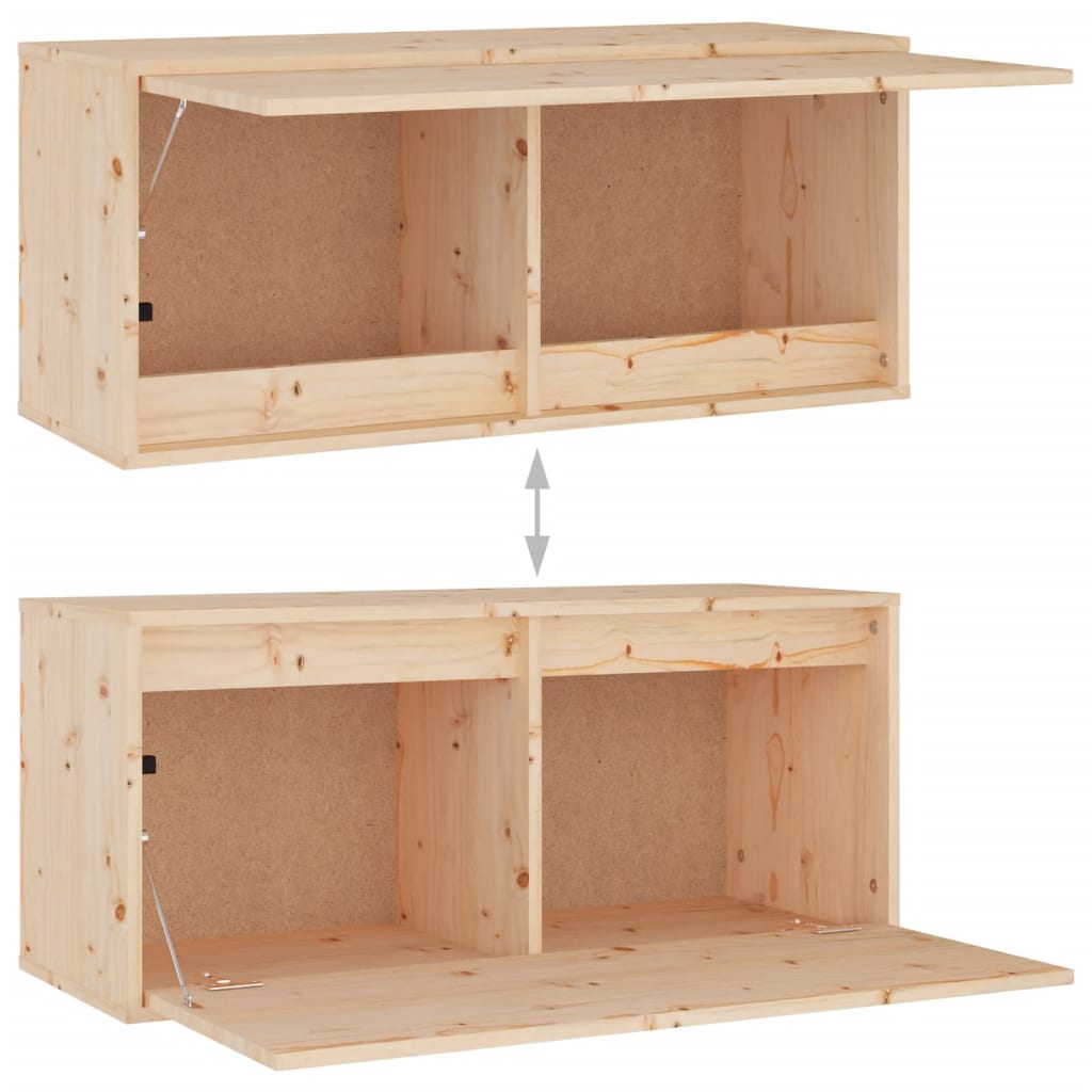 Mobili Porta TV 5 pz in Legno Massello di Pino - homemem39