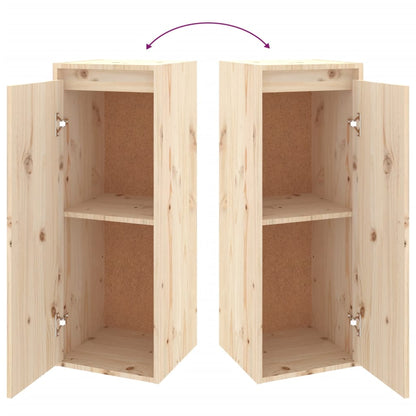 Mobili Porta TV 4 pz in Legno Massello di Pino