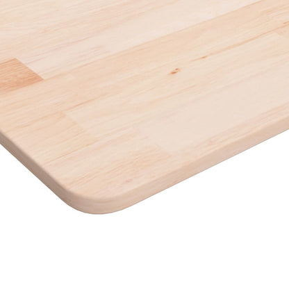 Piano Tavolo Quadrato 70x70x1,5cm Massello Rovere Non Trattato | homemem39