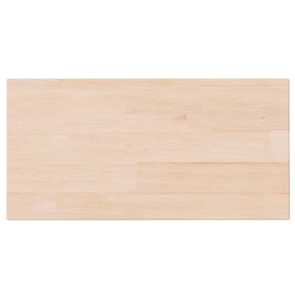 Ripiano 40x20x1,5 cm Legno Massello di Rovere Non Trattato | homemem39