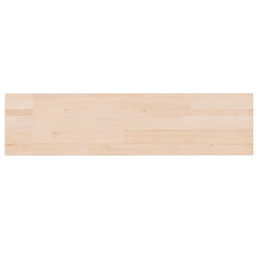 Ripiano 80x20x1,5 cm Legno Massello di Rovere Non Trattato | homemem39