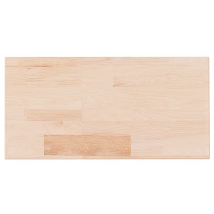 Ripiano 40x20x2,5 cm Legno Massello di Rovere Non Trattato | homemem39