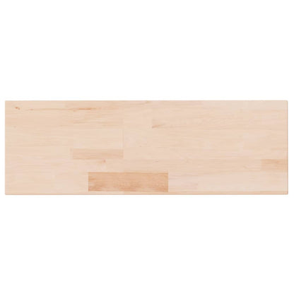 Ripiano 60x20x2,5 cm Legno Massello di Rovere Non Trattato | homemem39